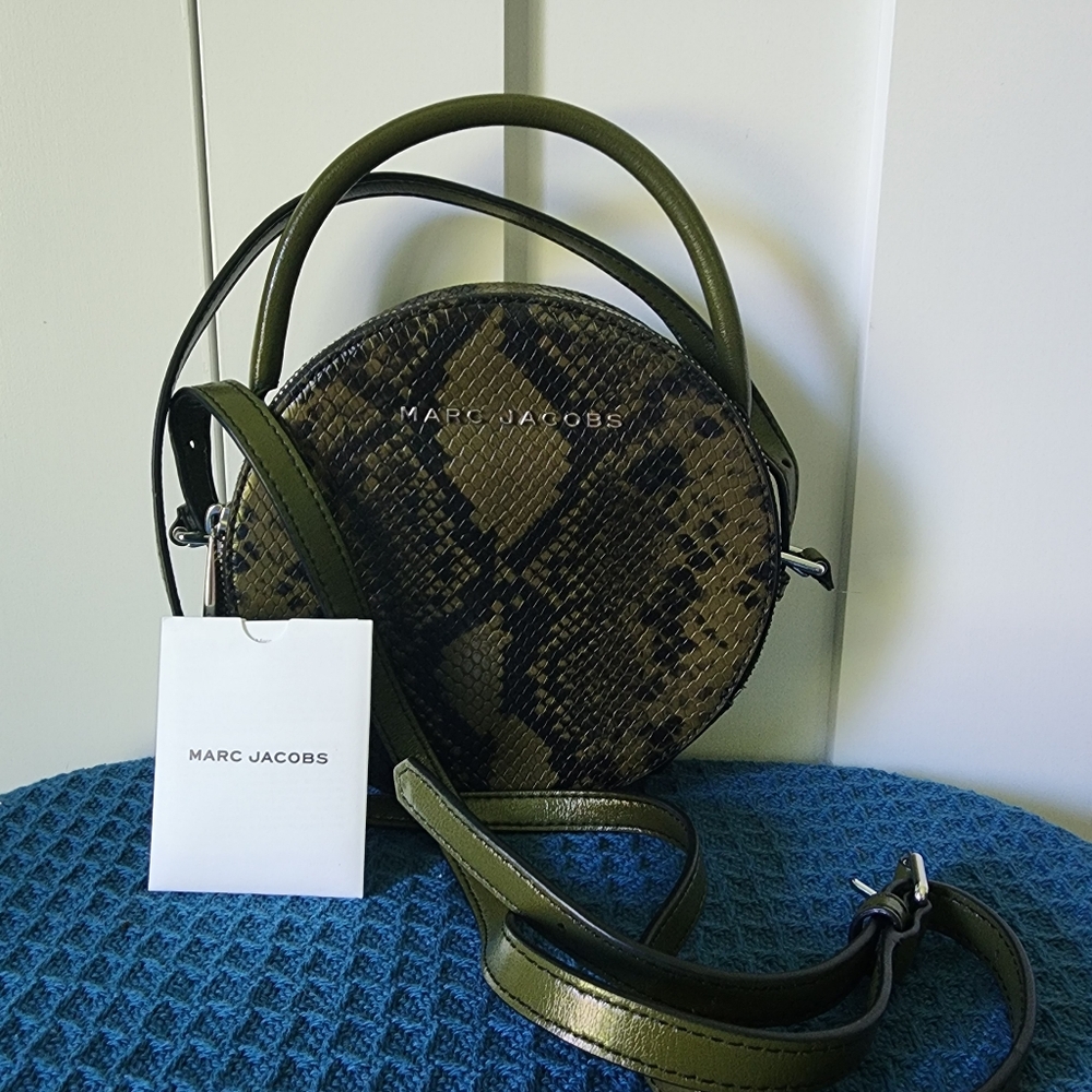 Marc Jacobs Nwot Python Pattern Crossbody - image 1